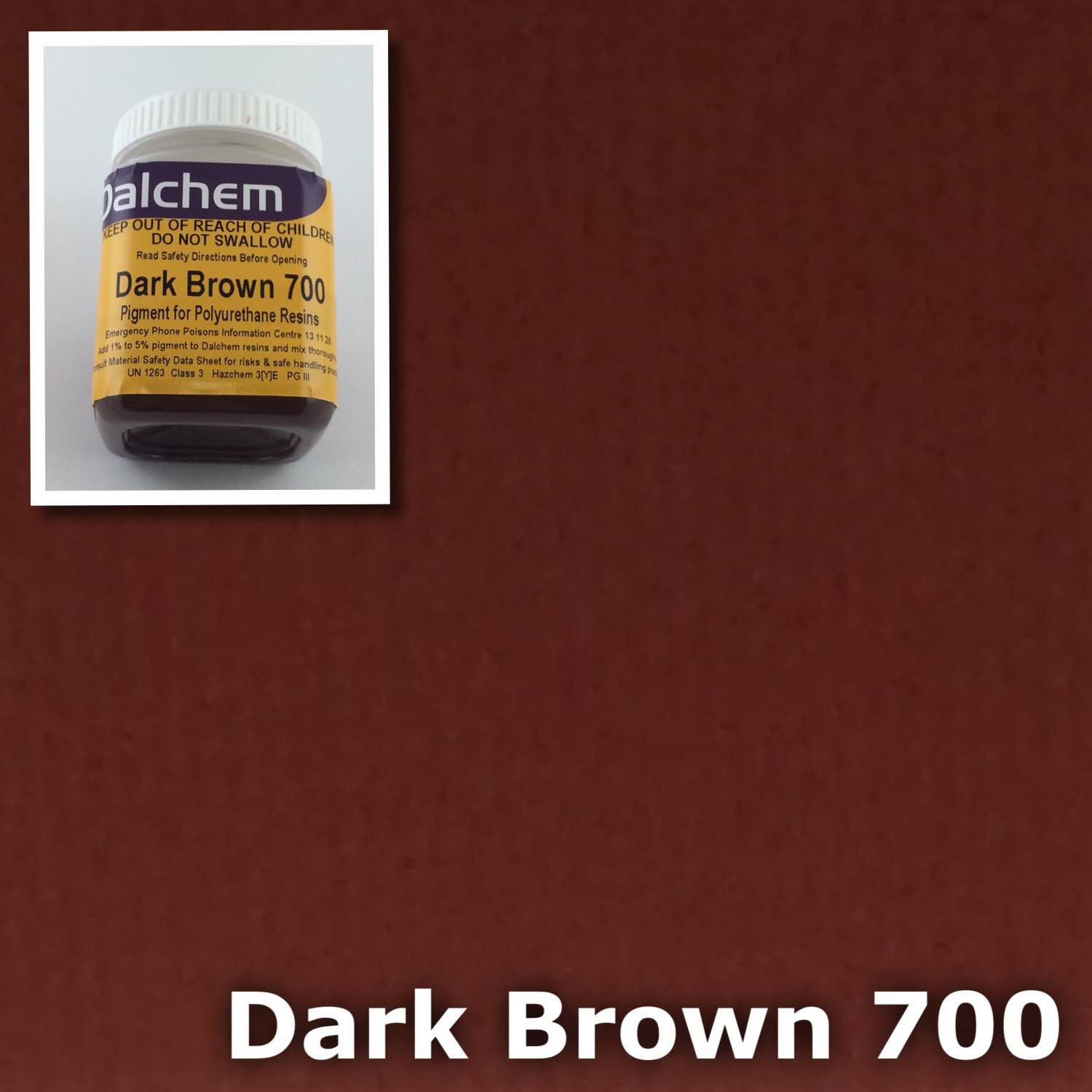 Polyurethane Pigment DKBROWN700 50g