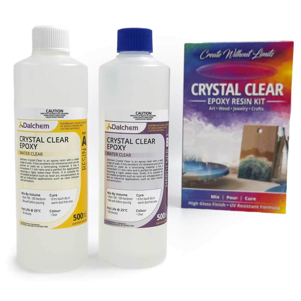 Crystal Clear Epoxy Resin Kit